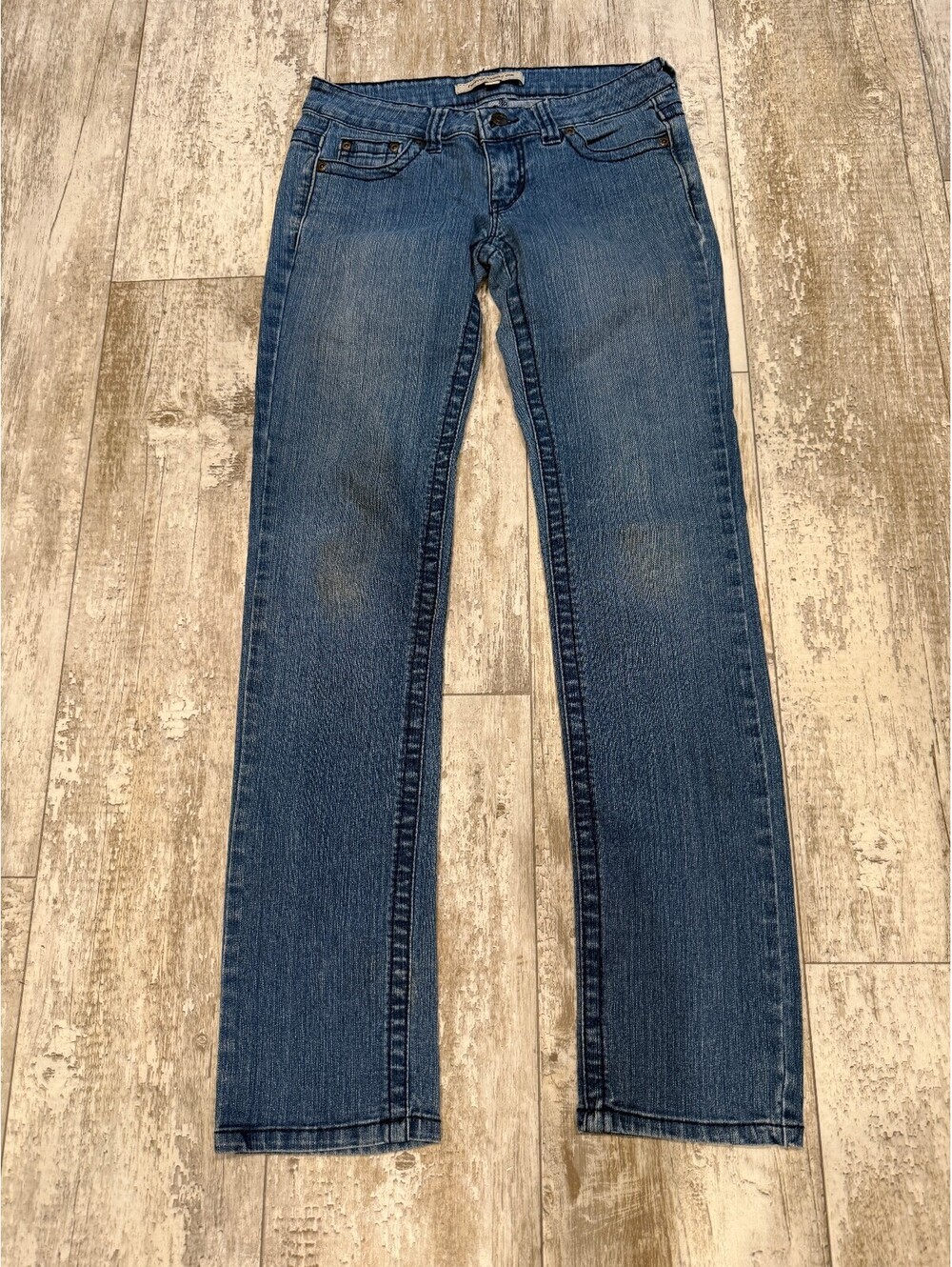 Forever 21 Womens 27 Bootcut Flare Jeans Blue Y2K Low Rise